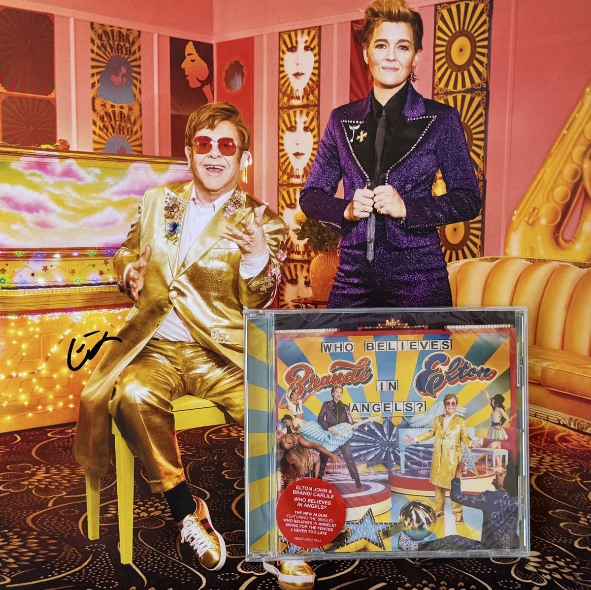 Autografi: Elton Johon original Autogramm – Nuovo e nell'imballaggio originale da Laufen venduto da Elvis110