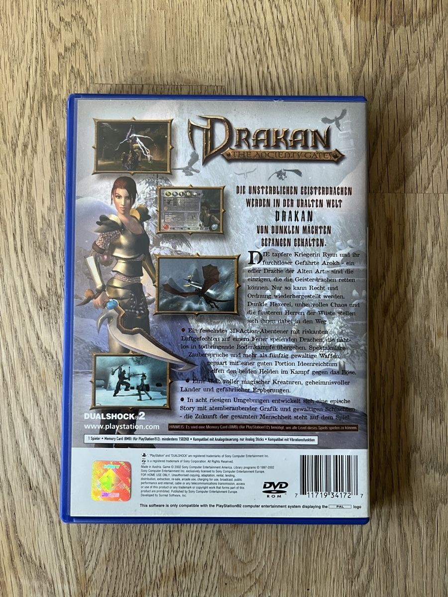 Giochi: Drakan - PS2 - Top Zustand – Usato da Baden venduto da tob_t8gw 1