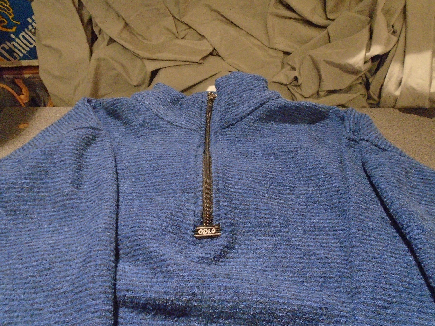 Odlo Maglioni & Felpe: Pullover Grösse M 38/40, Odlo, blau / schwarz / Reissverschl – Usato da Zürich venduto da abraxas1291 1