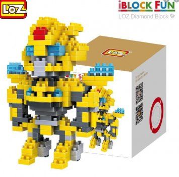 Nanoblock Kit di costruzioni: 9401 Loz - Transformer - Bumbelbee – Nuovo e nell'imballaggio originale da Hochdorf venduto da ruest-online
