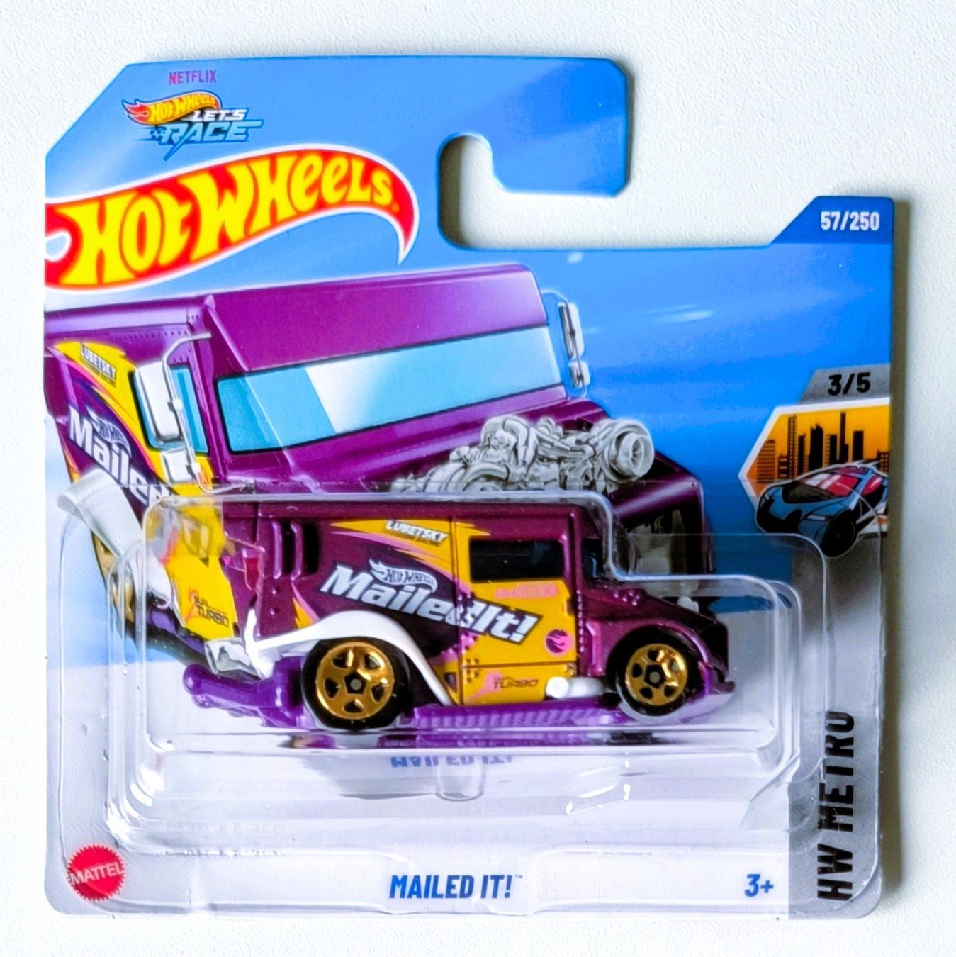 Hot Wheels Modellini d'auto: Hot Wheels TH Treasure Hunt Mailed it! Let's Race – Nuovo e nell'imballaggio originale da Muttenz venduto da hak_dsk9
