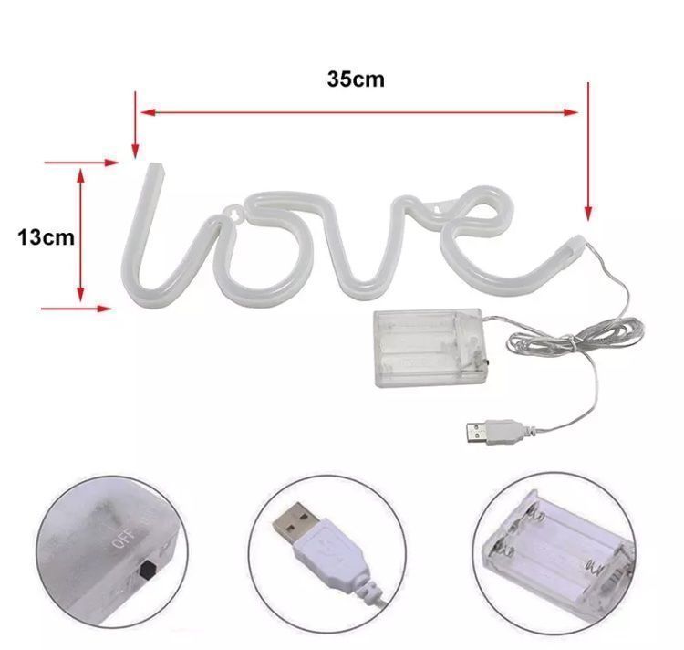 Lampade: Love Beleuchtung Neu – Nuovo e nell'imballaggio originale da Biel/Bienne venduto da Bolagol9 1