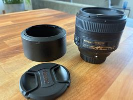 Nikkor AF-S 85mm f/1.8G (monture Nikon F)