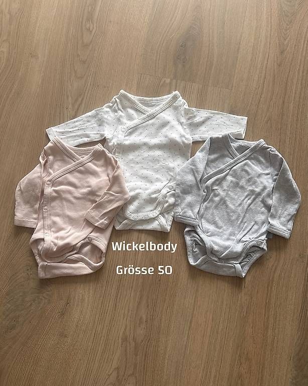 Biancheria intima: 7 Langarm Wickelbodys Grösse 50/56 – Usato da Kägiswil venduto da mau90 1