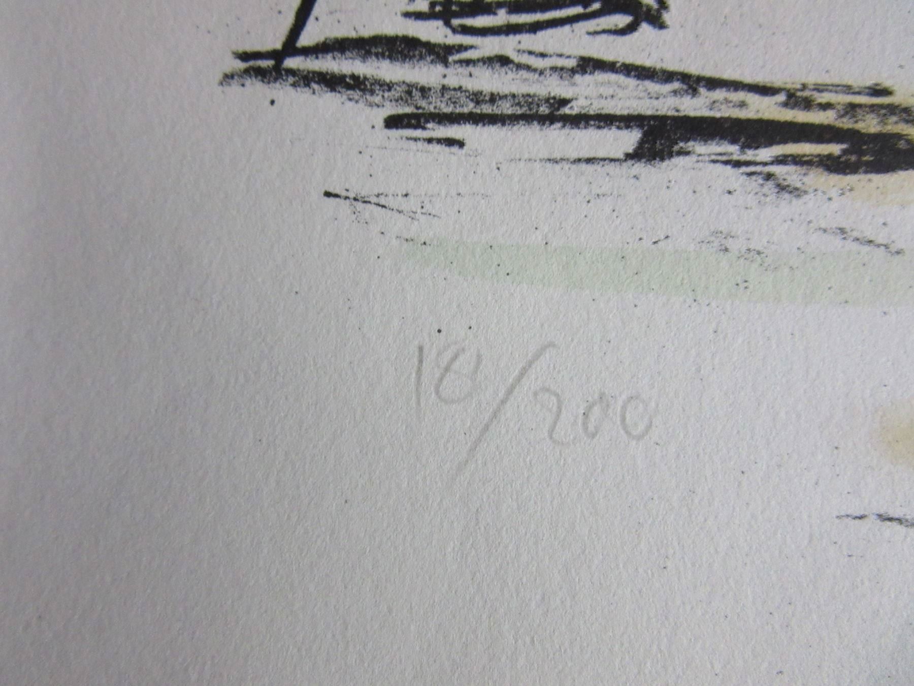 Grafica & Litografie: FRED F. EGGIMANN LITHOGRAPHIE SIGNIERT NUMMERIERT – Usato da Gersau venduto da kunst-online 2