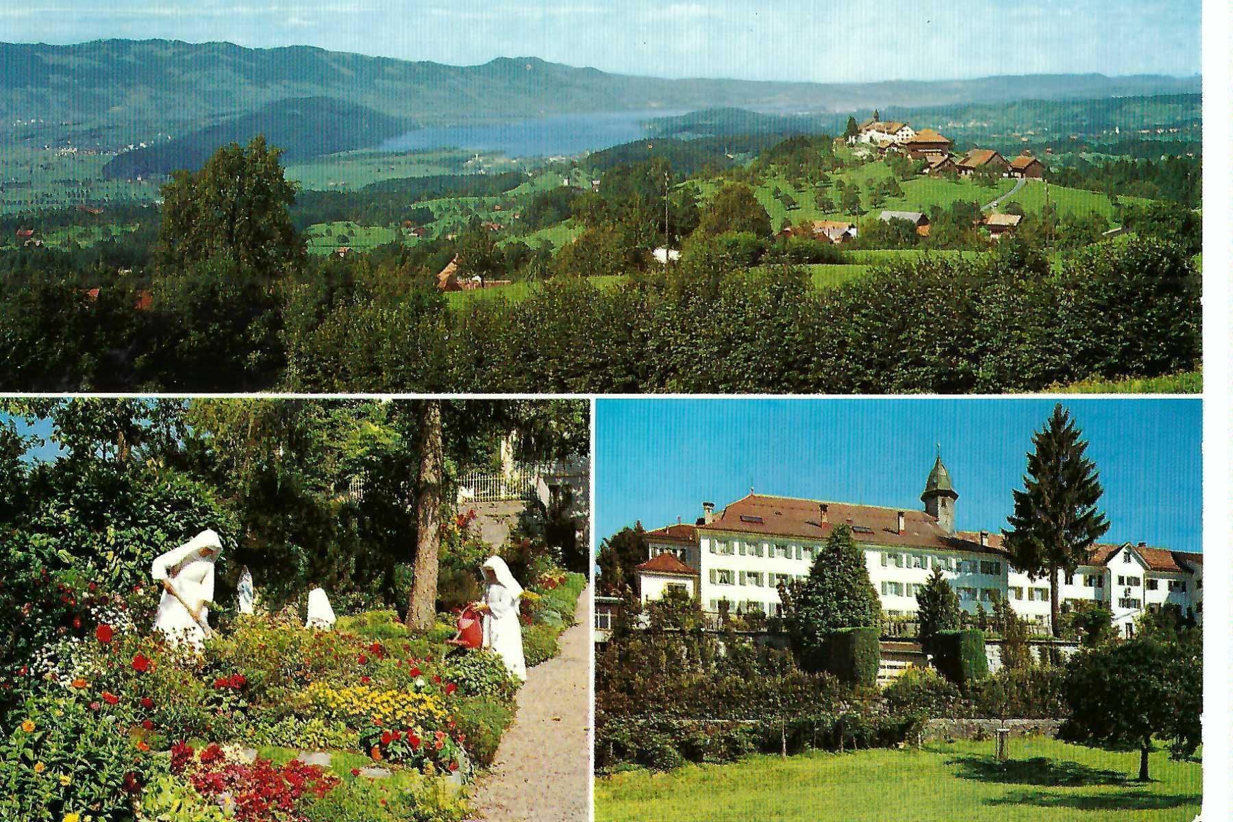 Cartoline postali: Uetliburg SG, Kloster Berg Sion – Usato da Thun venduto da 44wart