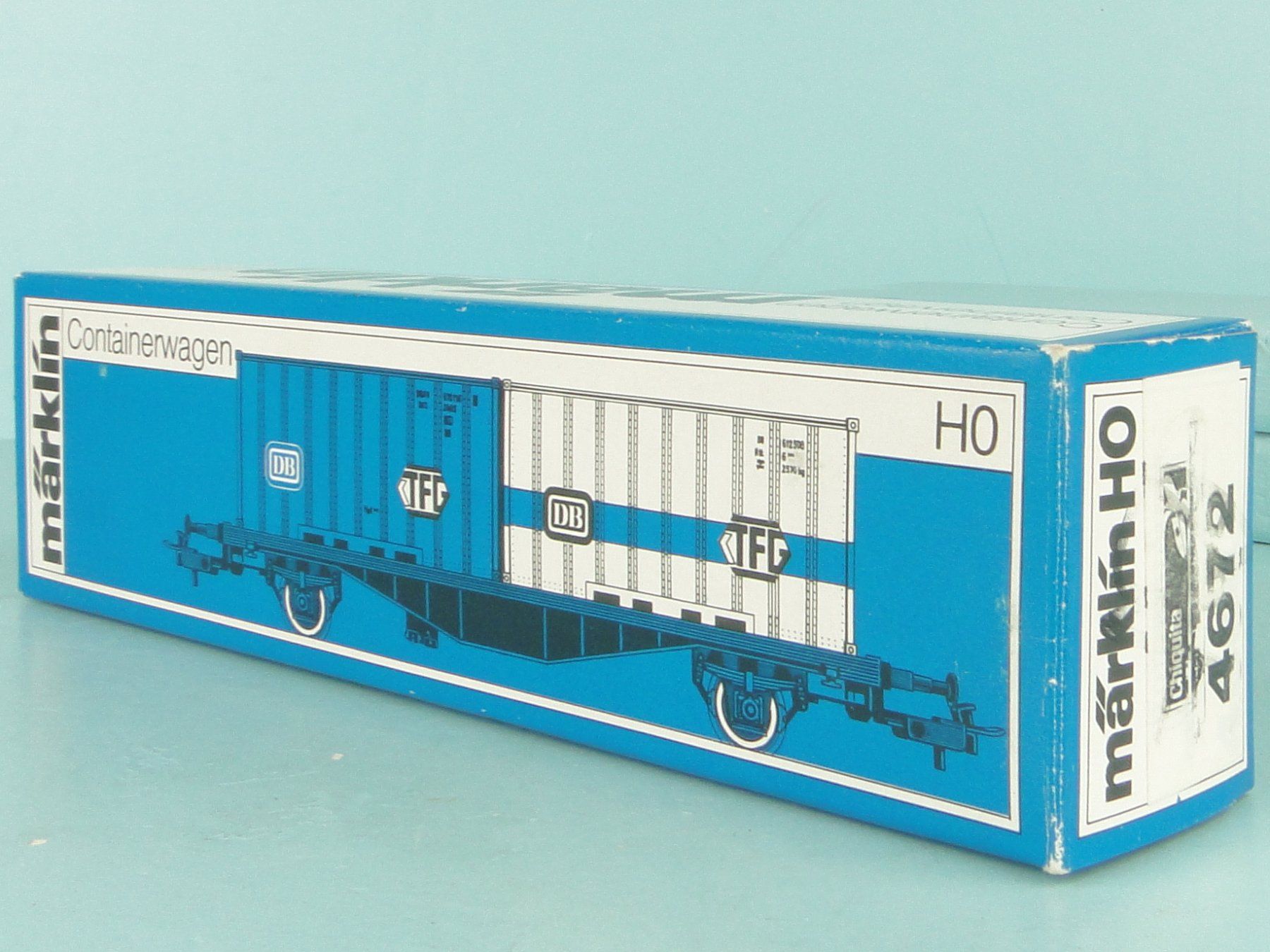 Märklin Trains électriques: Märklin 4672 SJ Chiquita Container – D'occasion à Bülach par cann11 4