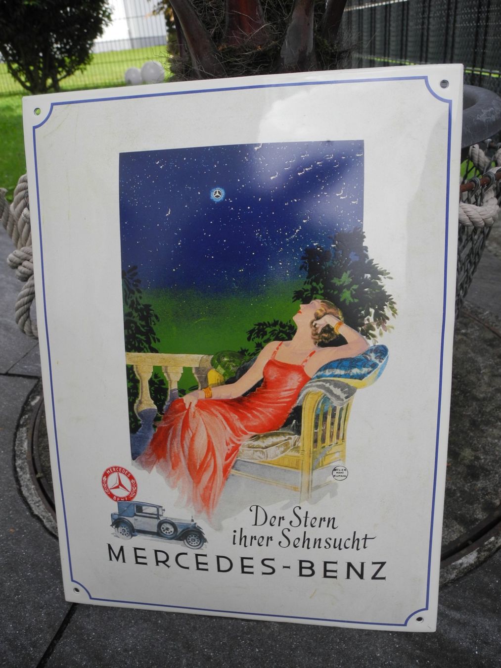 Mercedes-Benz Insegne: MERCEDES-BENZ EMAILSCHILD – Nuovo (secondo la descrizione) da Reinach AG venduto da Huckleberrysix 5