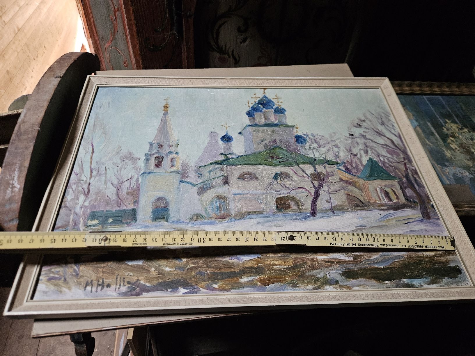 Tableaux: gemälde haffter – D'occasion à Schwellbrunn par Omega-alpha 5