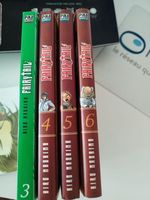 Lot de mangas Fairy Tail, numéros 3, 4, 5 et 6!