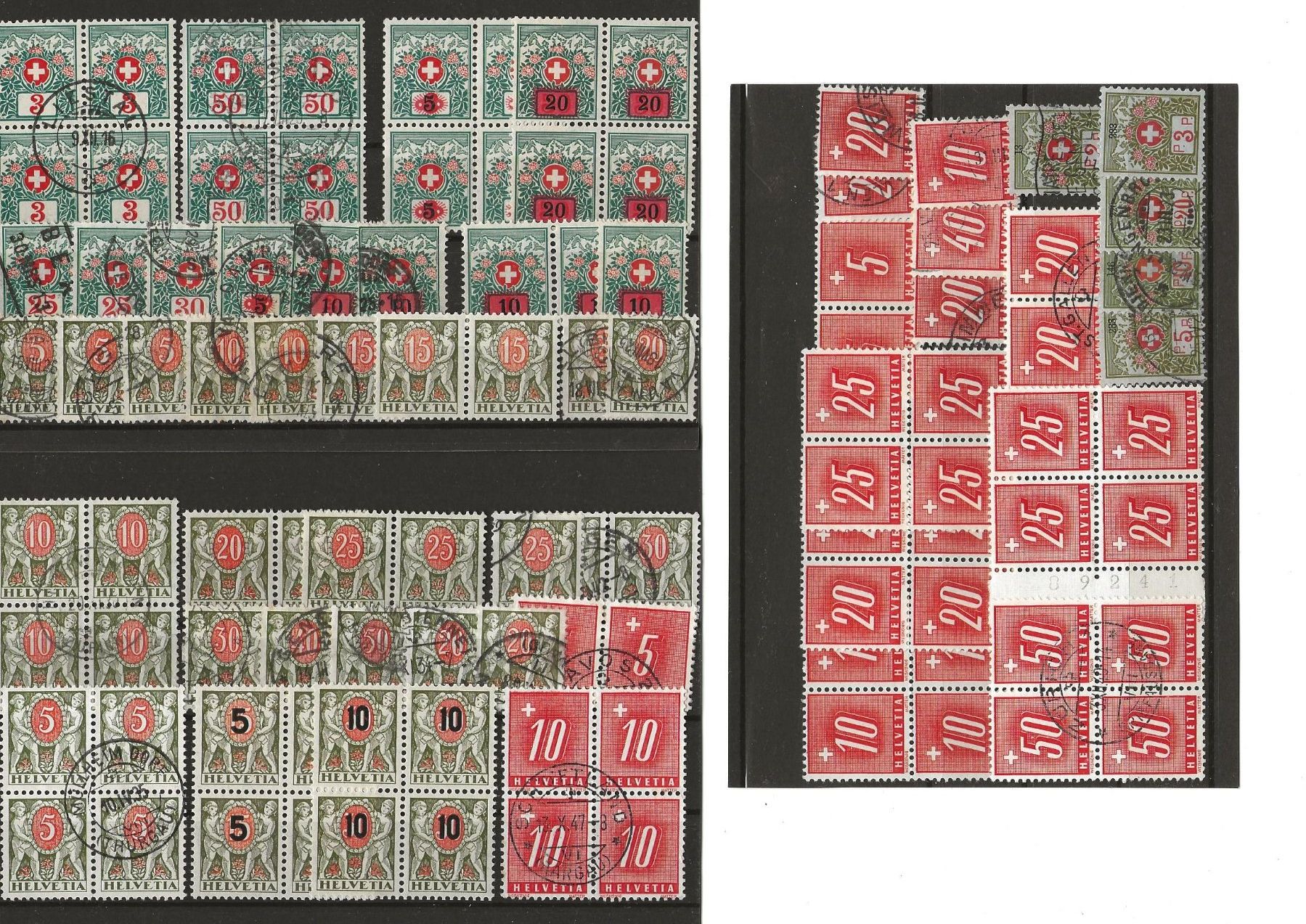 Tutti i francobolli: Altschweiz Sammlung TOP – Usato da Schlieren venduto da Sternstunde2 3