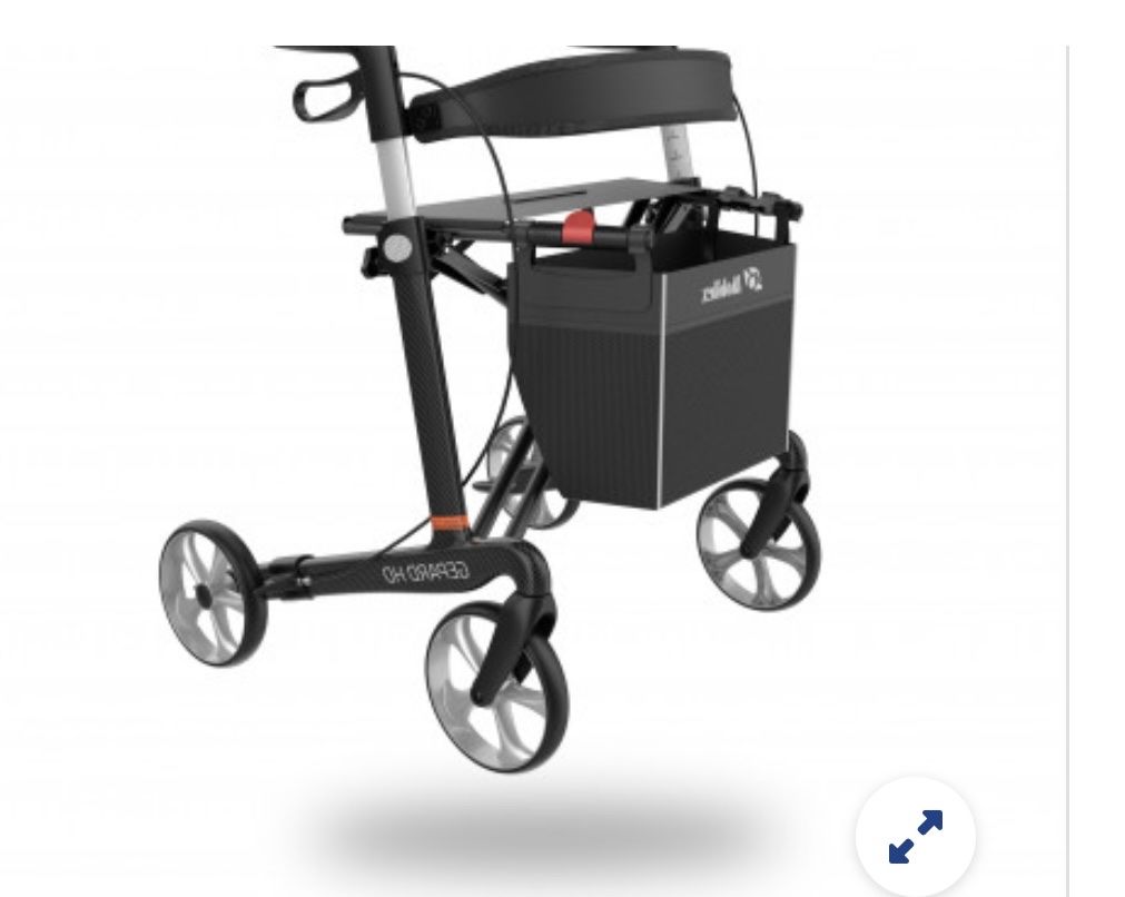 Aides à la marche: ROLLATOR MOBILEX GEPARD CARBON – D'occasion à Basel par John003
