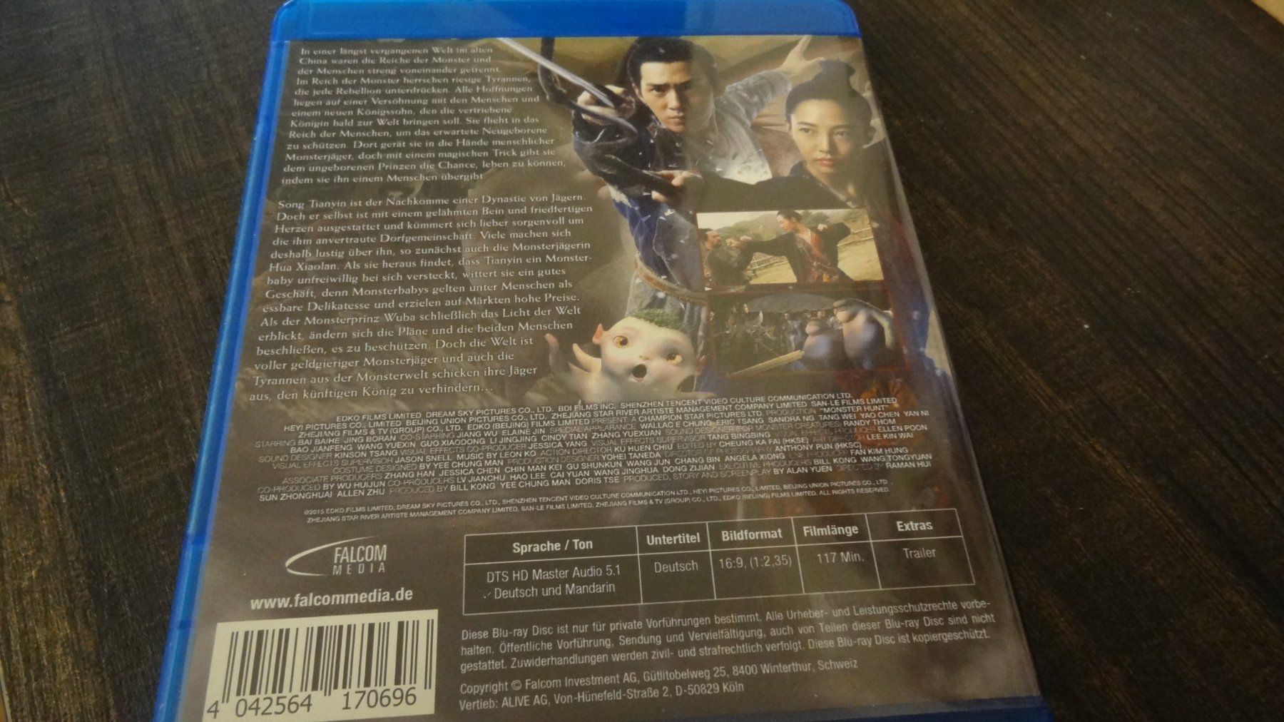 Tutti i DVDs: Monster Hunt BLU-RAY – Usato da Olten venduto da Disc-Verkauf 2