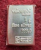 Valcambi Suisse 1g 999,0 - Silberbarren - Silber 🚀