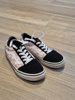 Vans Blumenmuster Rosa Schwarz Grösse 33