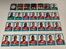 Panini EM 2020 Preview - 🇨🇭Schweiz - Komplett-Set