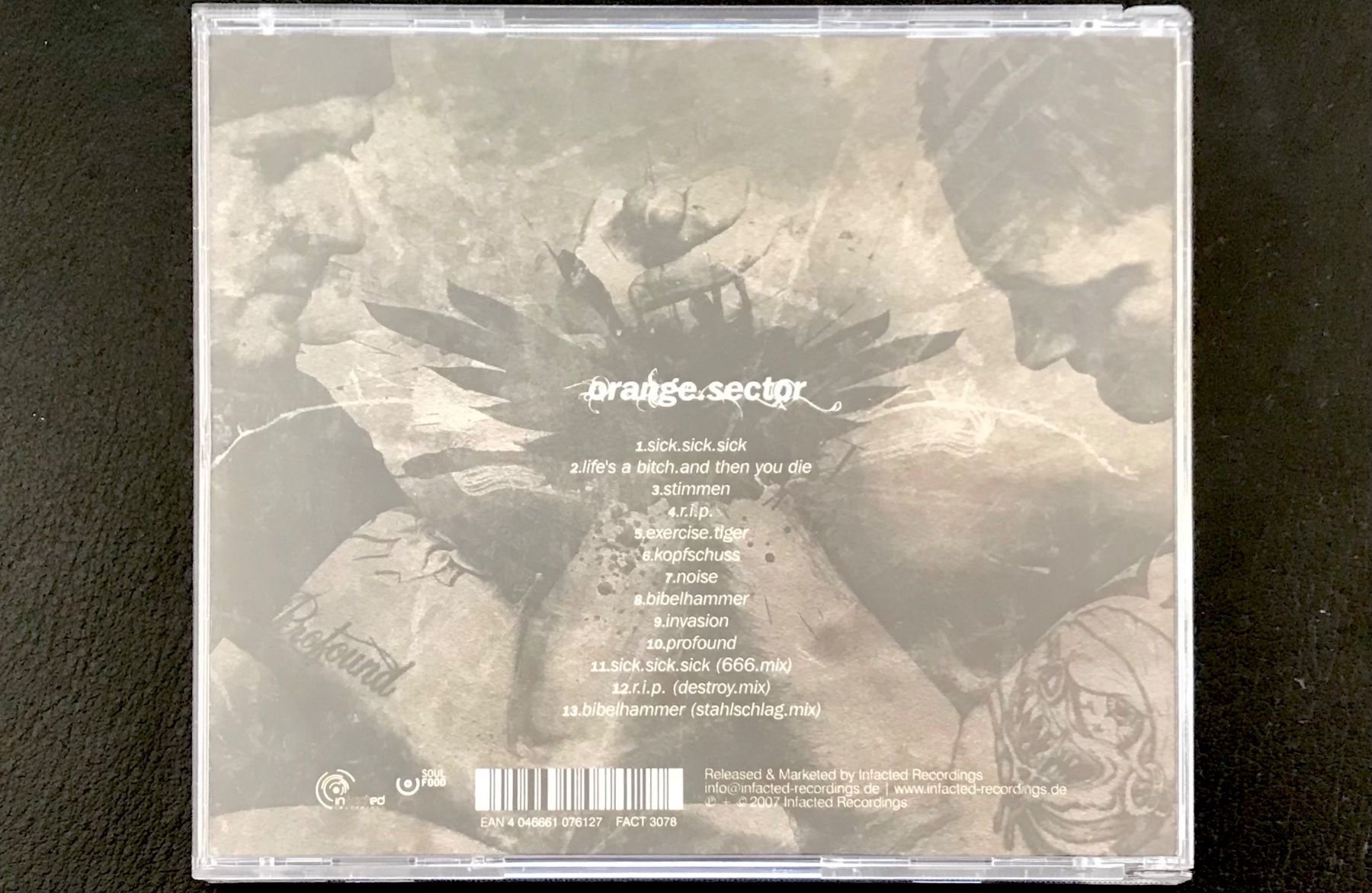 CD: CD Orange.Sector - Profound – Usato da Zürich venduto da tomakomai 1