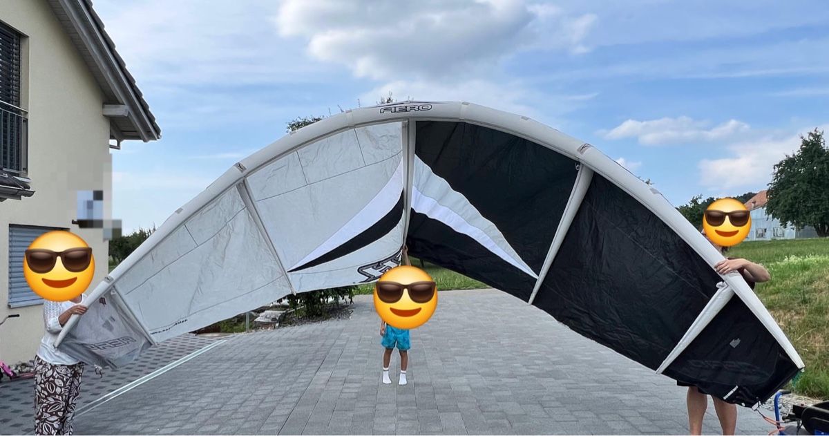 Naish Aquilone: Kite gebraucht – Usato da Schongau venduto da phio13 4