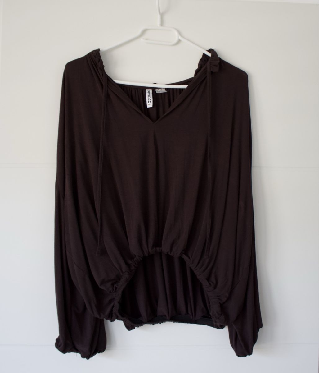 H&M Chemisiers: Croptop Bluse braun Grösse S  – Neuf (Voir description) à Neerach par irasan 2