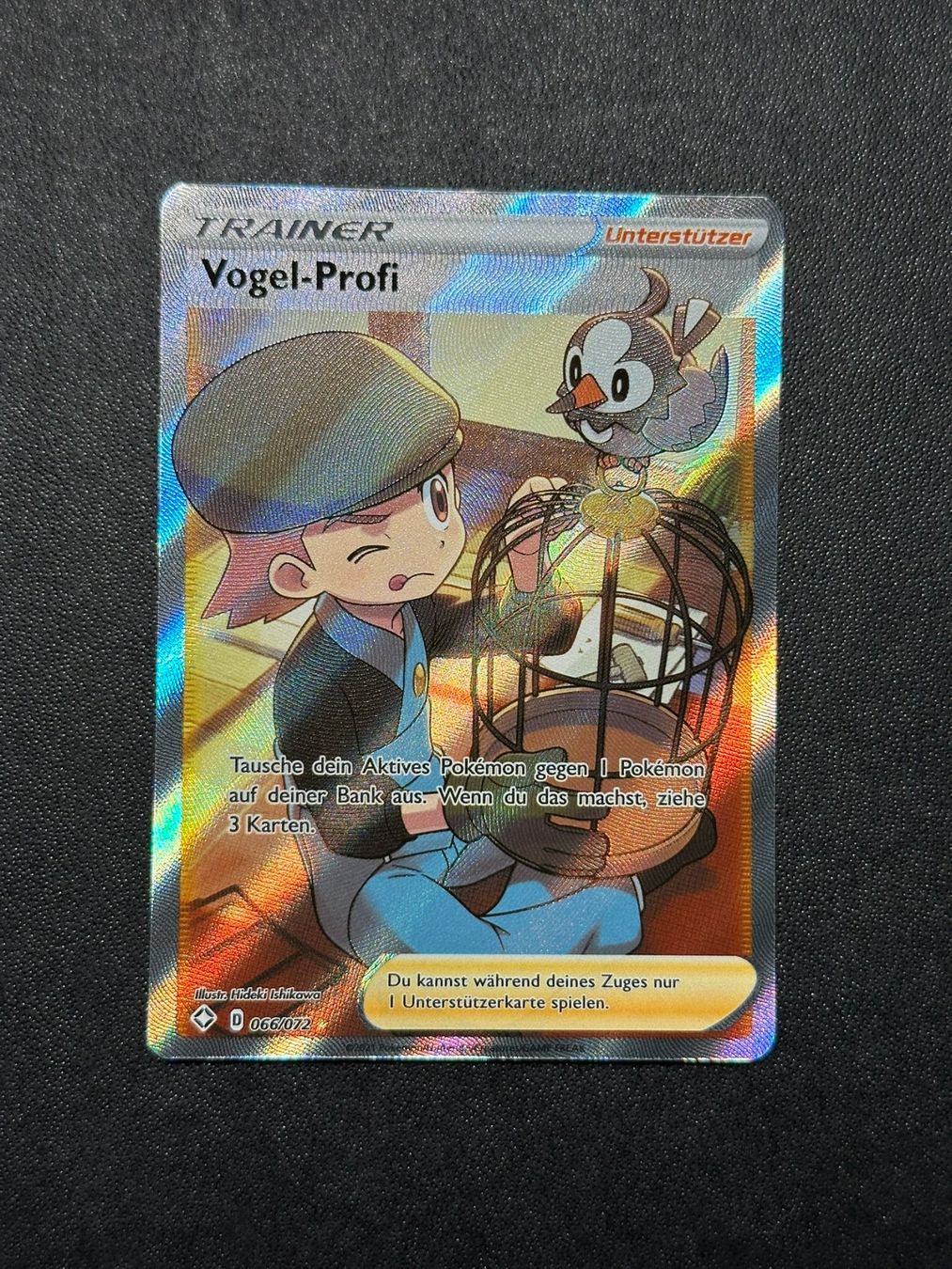Pokémon Carte collezionabili: Vogel-Profi Glänzendes Schicksal 66/72 DE – Usato da Felben-Wellhausen venduto da Collectorama_GmbH