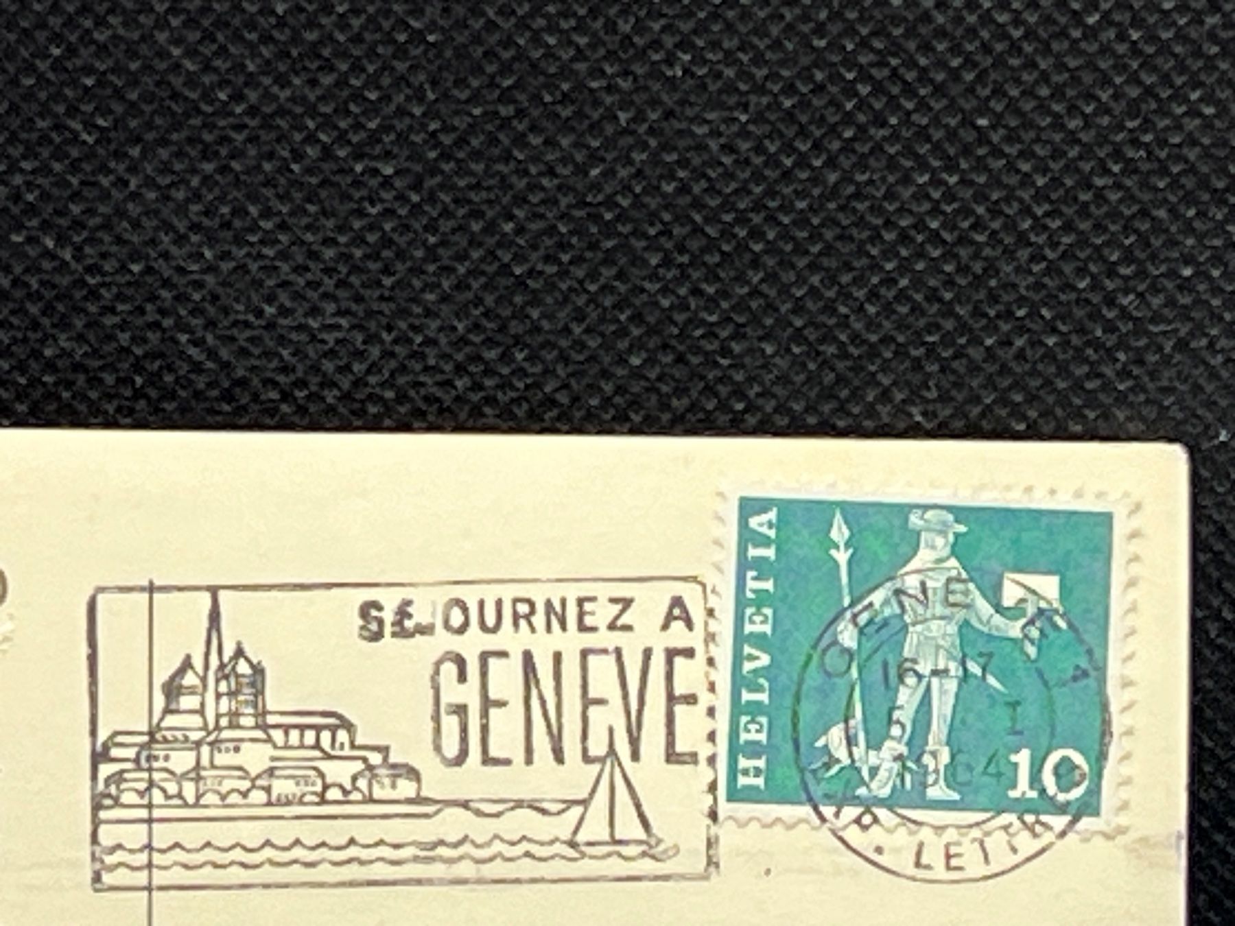 Ansichtskarten: Genève – Gebraucht aus Widnau von Brusi9 1