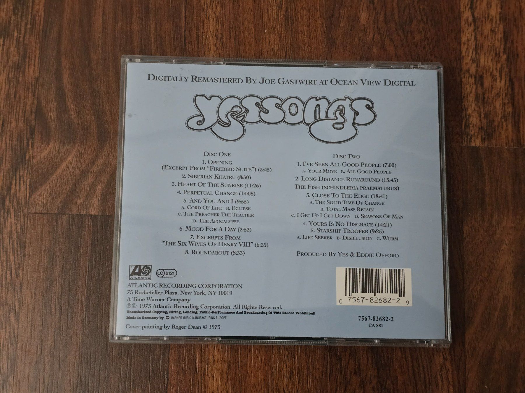 CD: YES - Yessongs - 2 CD – Usato da Auenstein venduto da Trilos 1