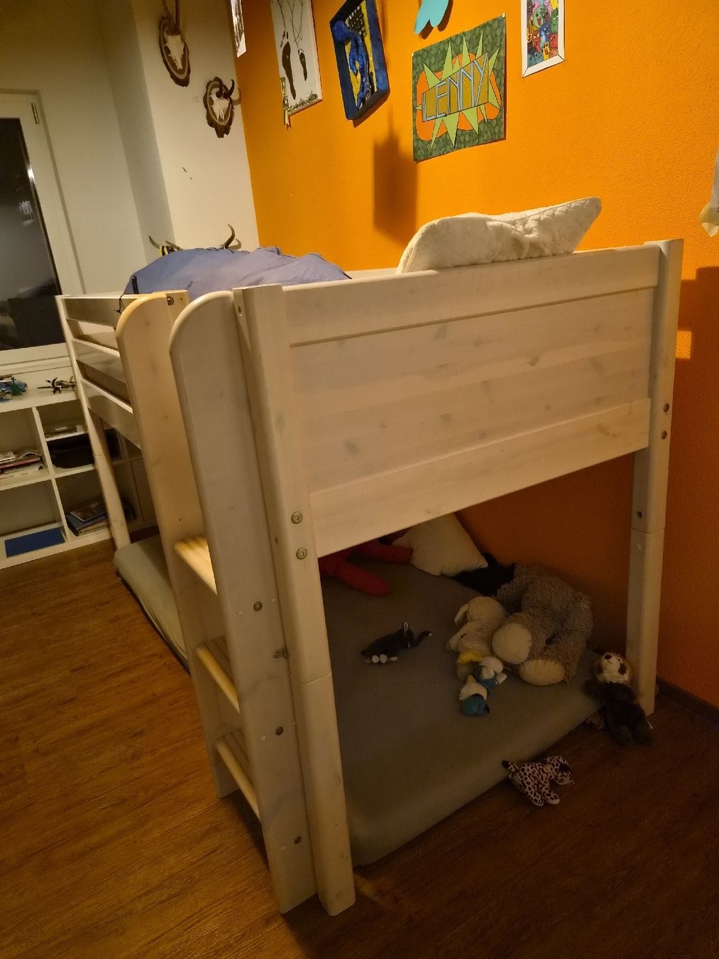 Betten: Flexa Hochbett mit Leiter – Gebraucht aus Hergiswil NW von Regpi 1