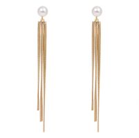 Mode Schmuck Perlen Ohrsteck Gold
