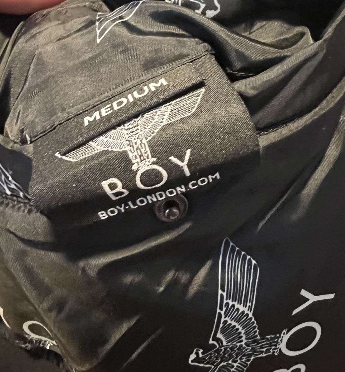 Giacche: Boy London Bomberjacke mit Adler. Grösse M – Usato da Sevelen venduto da Ritiplampi 6
