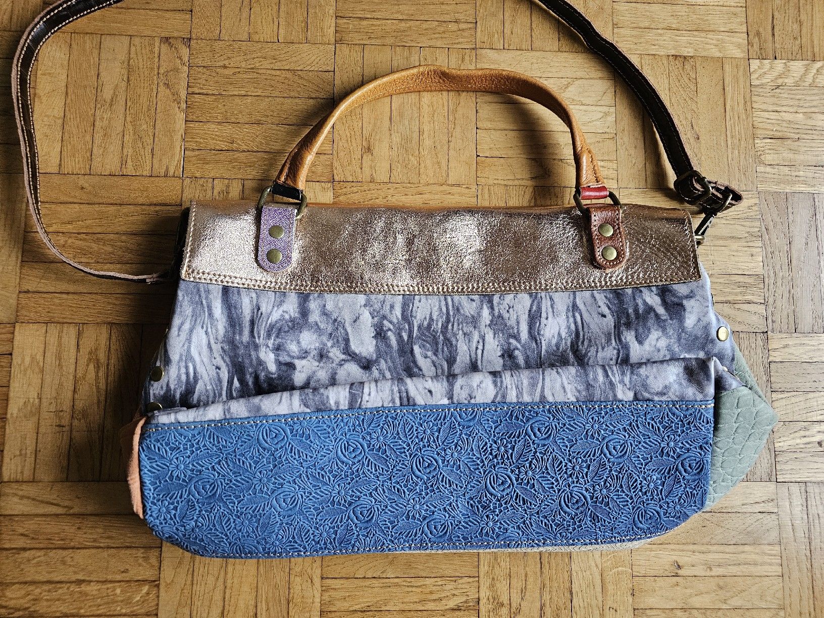 Taschen für Damen: Boho vintage handbag (leather) – Neu (gemäss Beschreibung) aus Zürich von Ada2 9