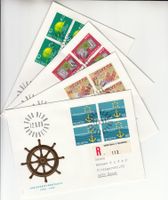 SBK 457 - 460 im 4er-Block FDC