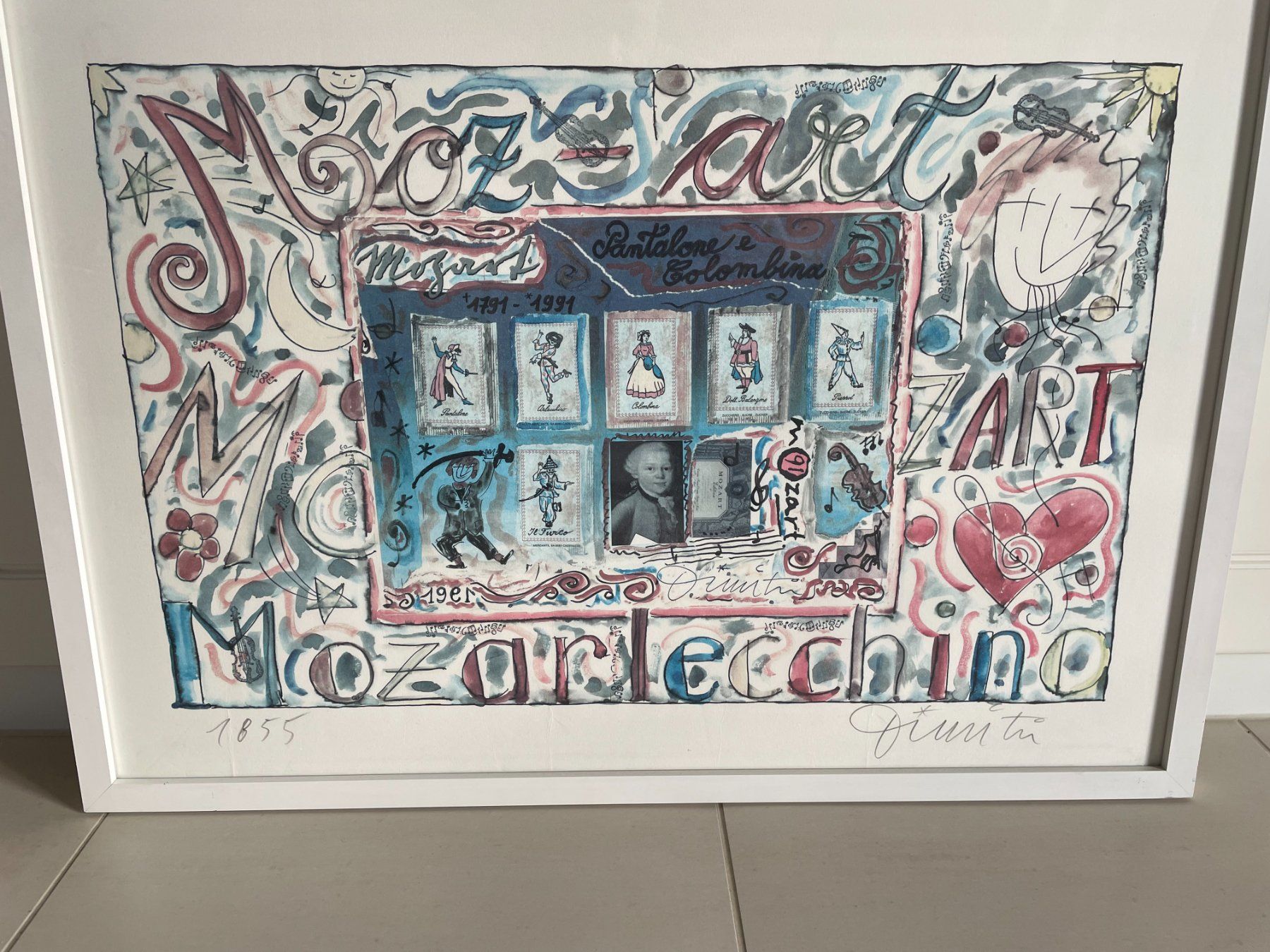 Grafica & Litografie: Limitierter Kunstdruck von Dimitri – Usato da Kriens venduto da Bruce05