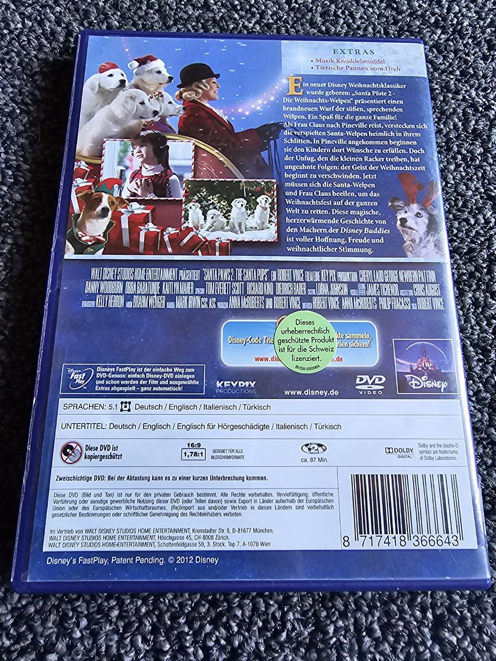 Tutti i DVDs: Santa Pfote 2 (20343) – Usato da Ruswil venduto da jan_bxl5 1