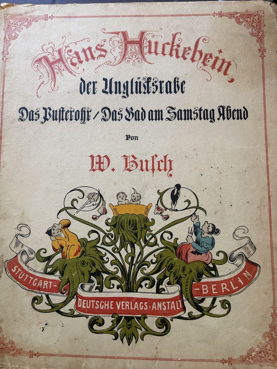 Libri: antikes Buch von Wilhelm Busch – Usato da Wangen ZH venduto da Ssunbeam