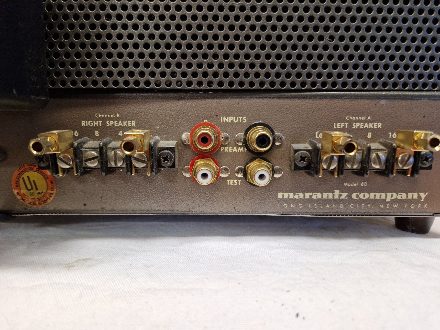 Marantz Amplificatori: Marantz 8B Endstufe EL34 – Usato da Damvant venduto da Bleupa 3