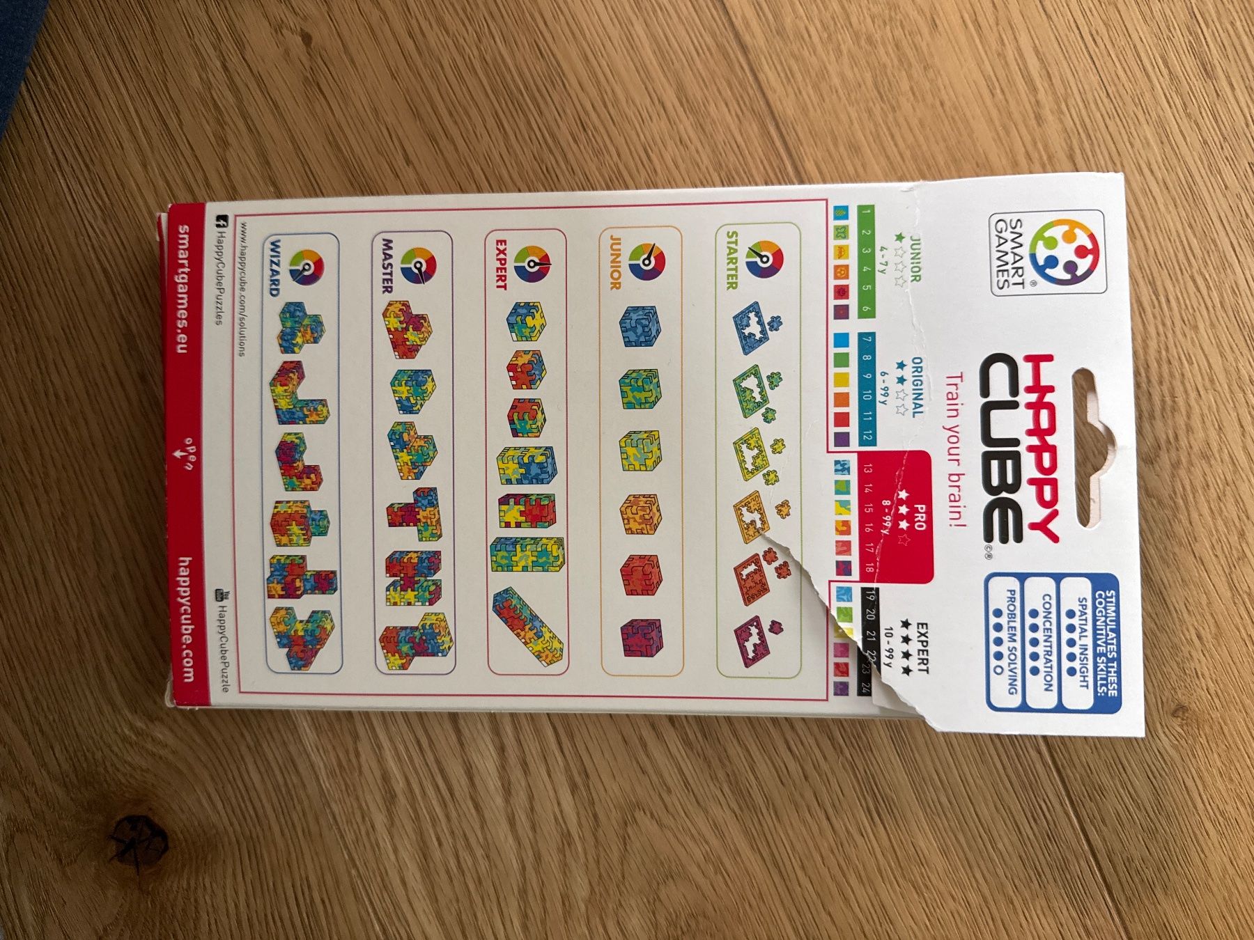 Giochi: Happy cube SMART GAMES – Usato da Montreux venduto da canori 1