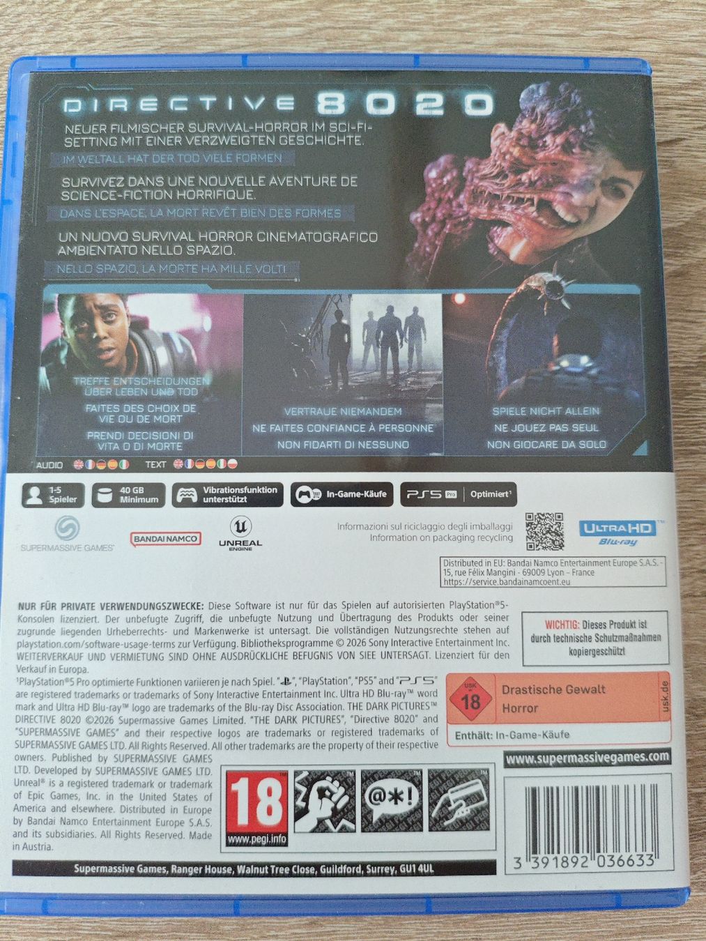 Giochi: Directive 8020 – Usato da Grüsch venduto da Sweet1000 1