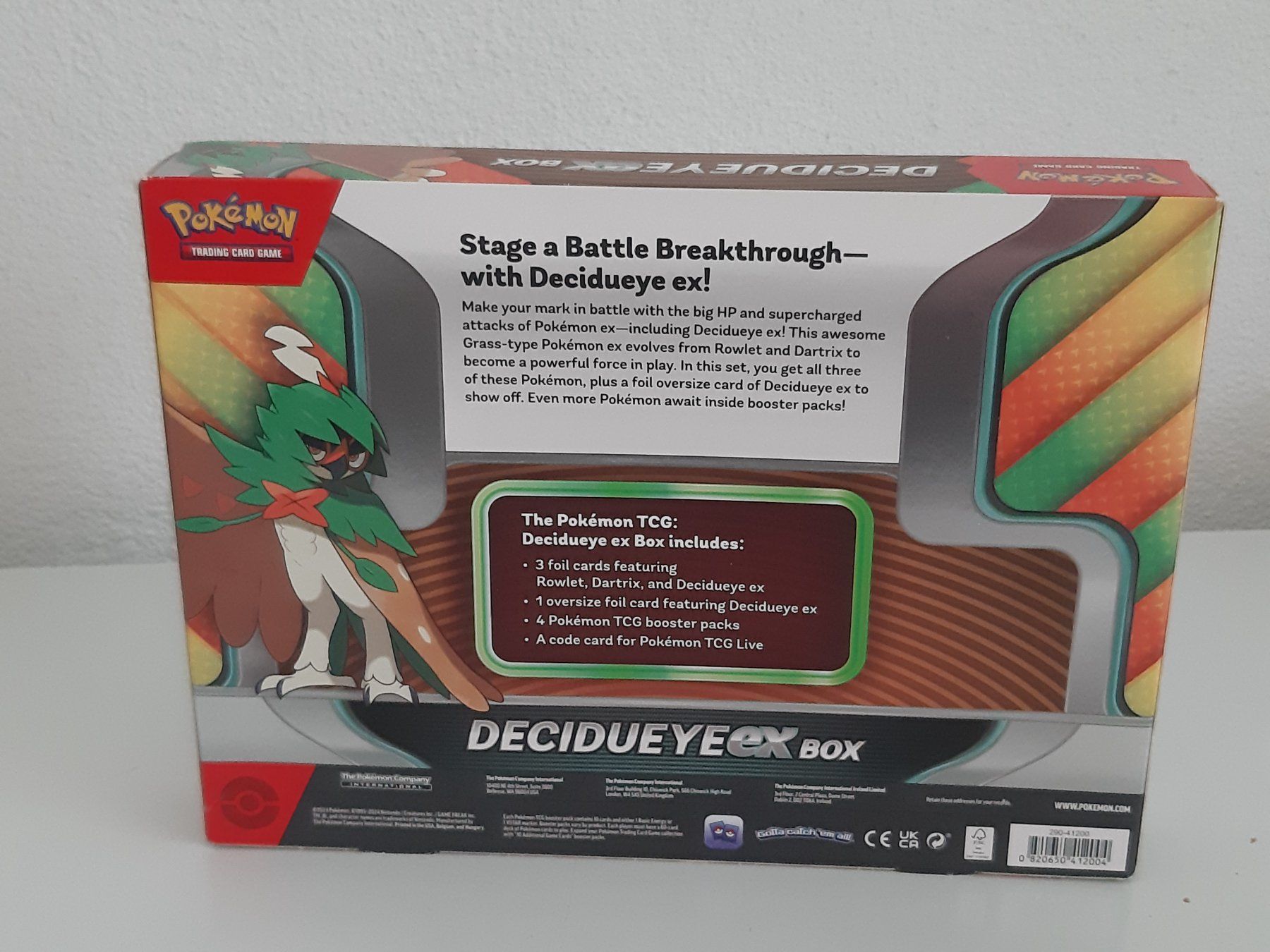 Pokémon Carte collezionabili: Pokémon TCG Decidueye ex Collection Box – Nuovo e nell'imballaggio originale da Buchs SG venduto da Bray_Law 2