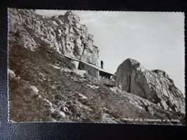 Carte Postale  Rougemont - Refuge de la Videmanette animée