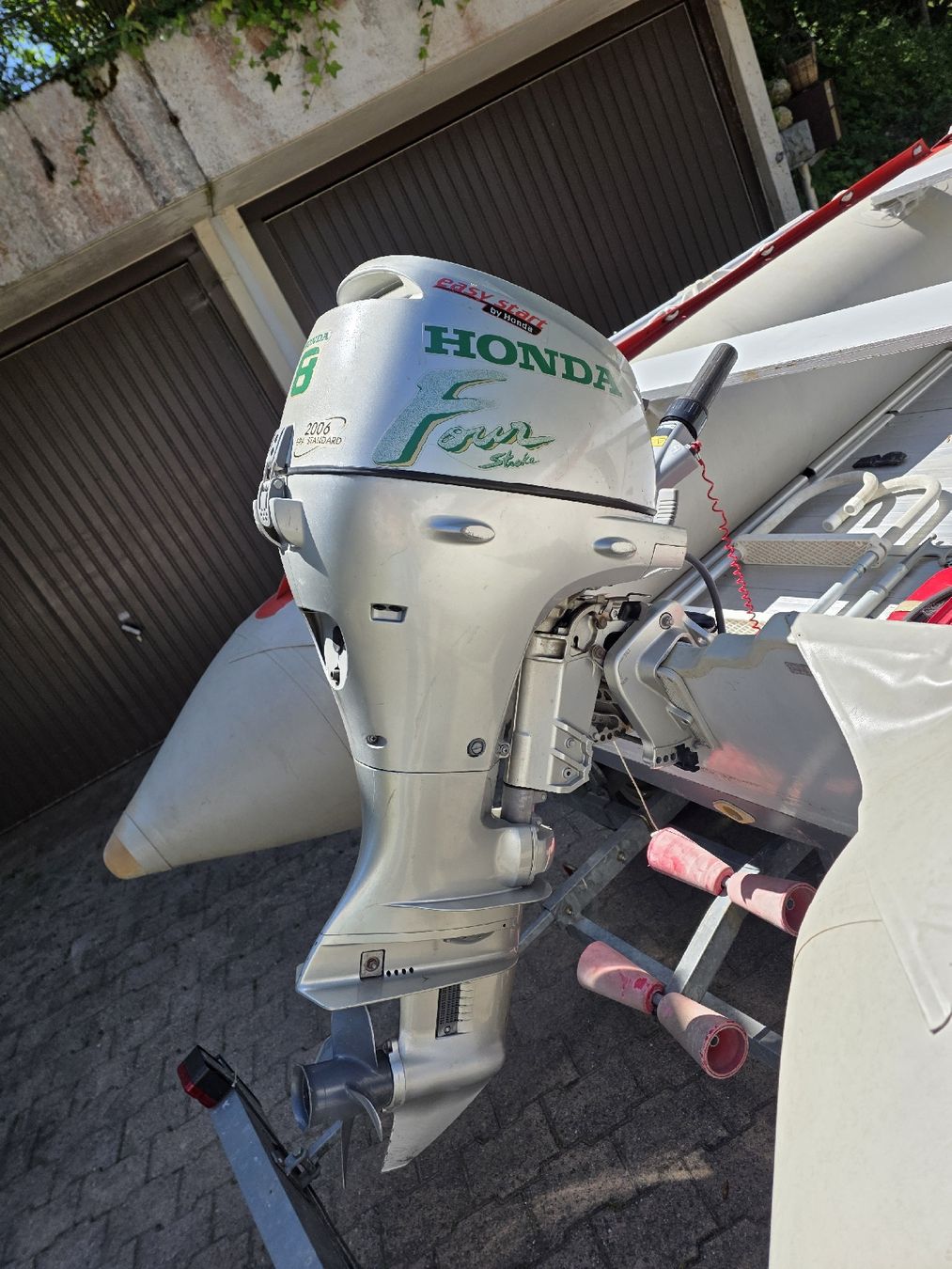 Honda Boote: Honda Schlauchboot ink. 8Ps Motor – Gebraucht aus Walliswil b.Wangen von Holz1234567 5