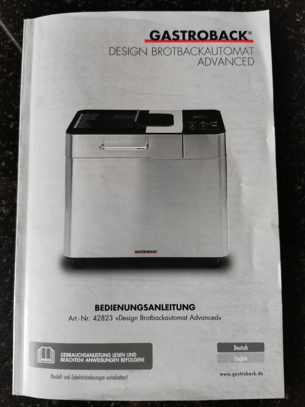 Gastroback Küchengeräte: Brotbackautomat – Gebraucht aus St. Gallen von Len_8cpb 4