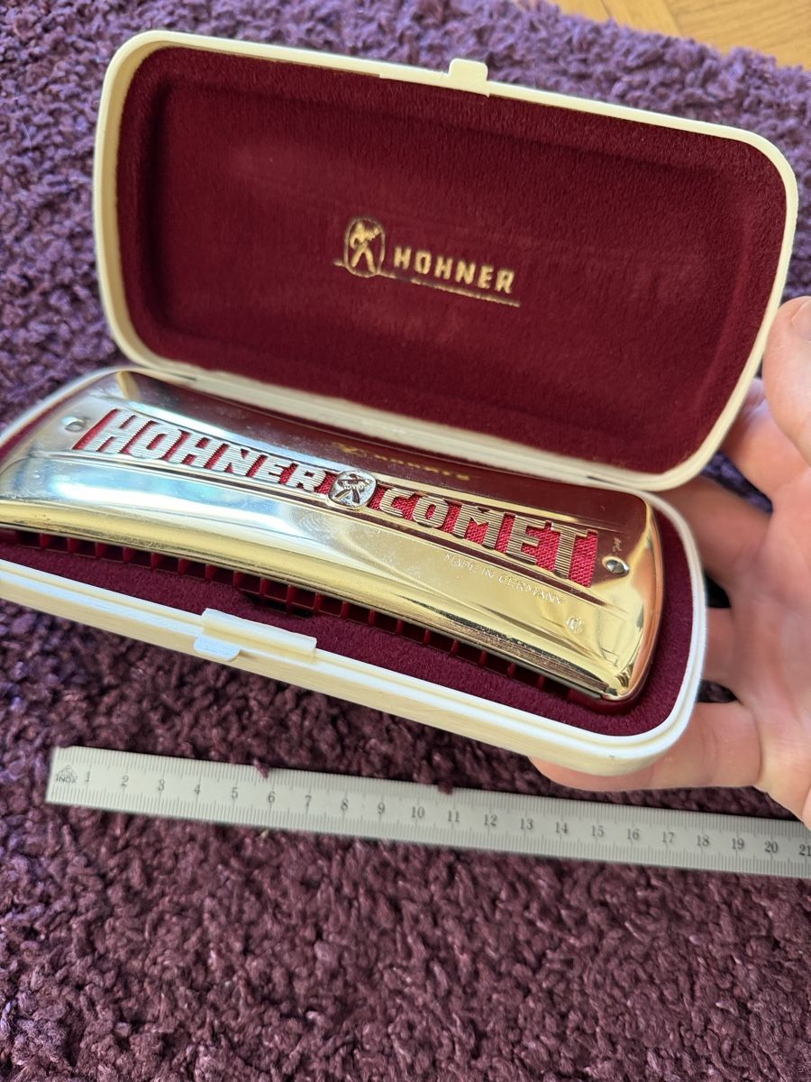 Hohner Strumenti musicali: Hohner Comet Mundharmonika No. 3427 – Usato da Lyss venduto da nekoreh 8