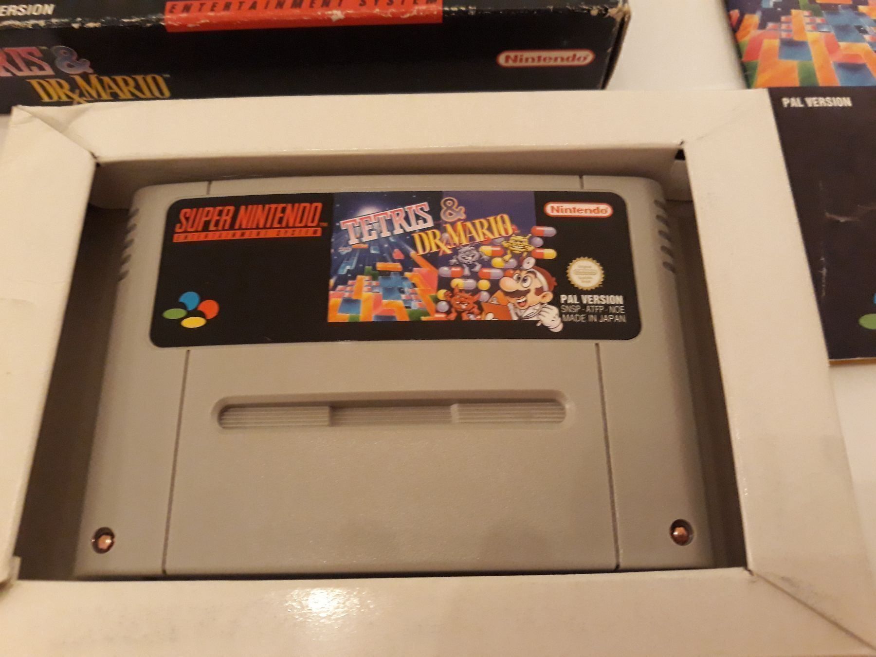 Giochi: Tetris & Dr.Mario Super Nintendo SNES OV – Usato da Aarau venduto da Kaesekuchen2000 1