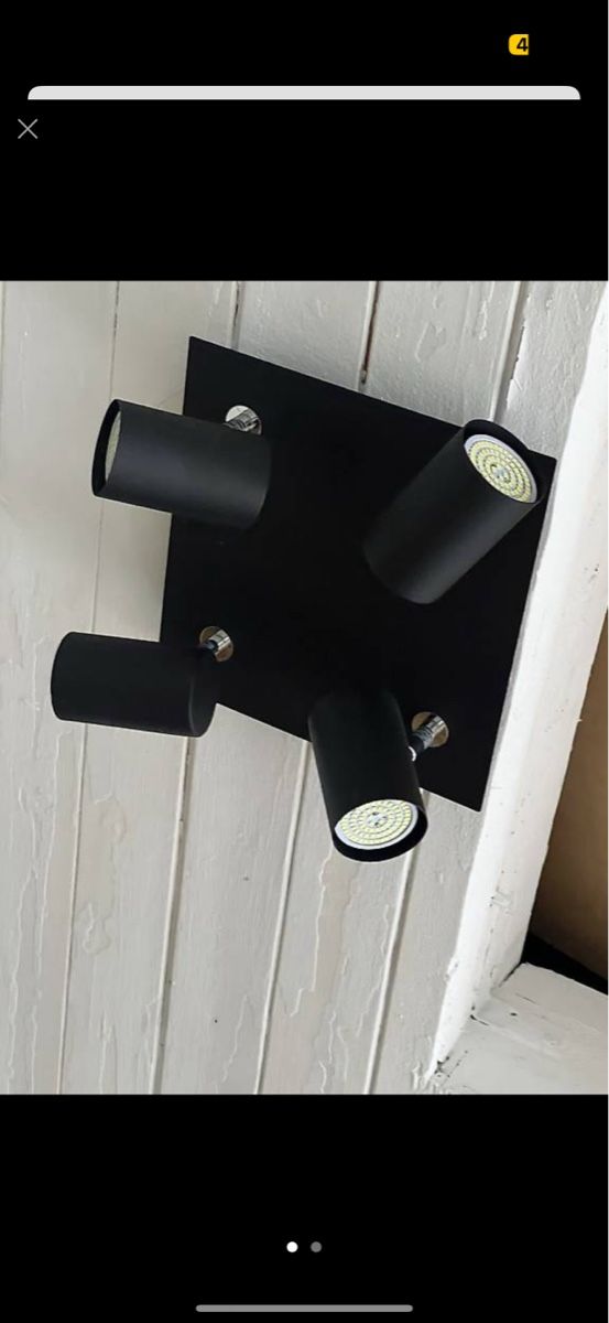 Pfister Lampade: Lampada da soffitto a LED nera, design moderno e minimal – Nuovo (secondo la descrizione) da Canobbio venduto da Kiki.Kiki