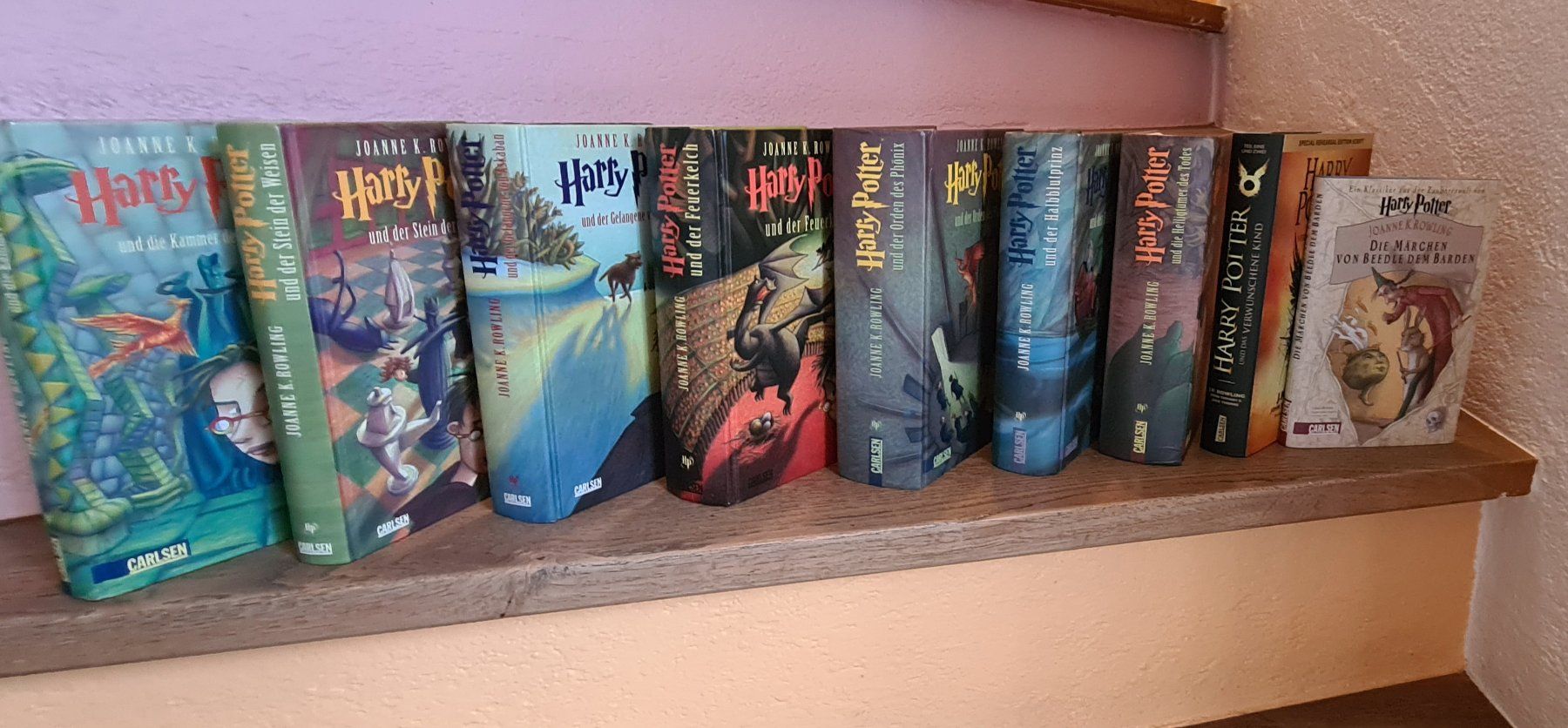 Libri: 9 x Harry Potter Bücher - gebunden – Usato da Wettingen venduto da Mahariko 1