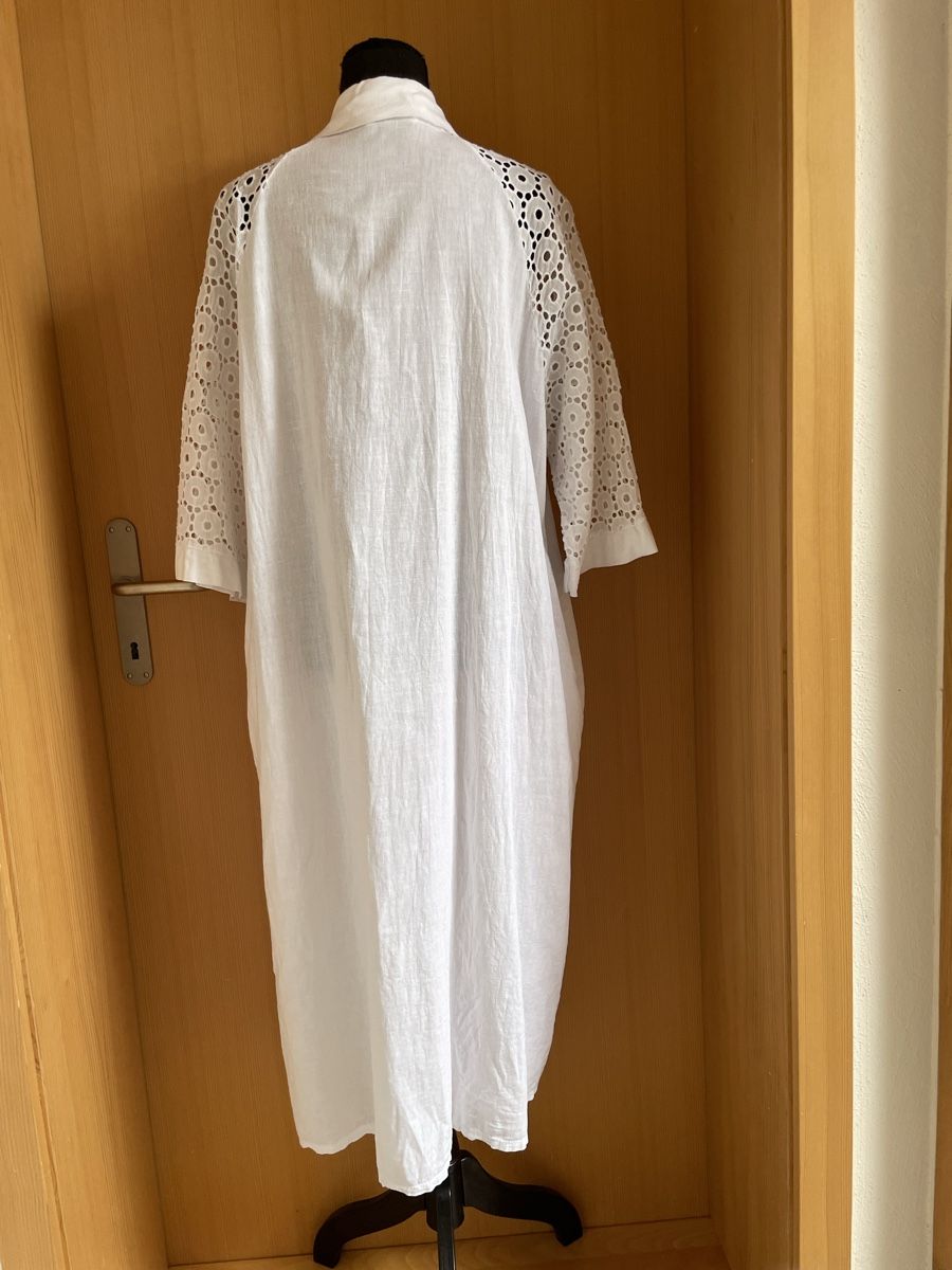 Kleider: Boho Blusenkleid /  Blusenmantel aus Leinen – Neu (gemäss Beschreibung) aus Sigriswil von ck56 2