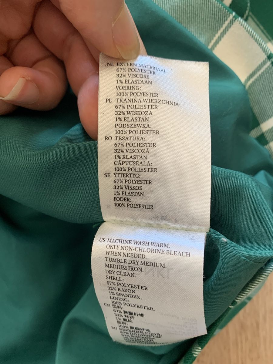 Monki Giacche: Veste à carreaux oversize Monki – Nuovo (secondo la descrizione) da Genève venduto da vic_s9c5 5
