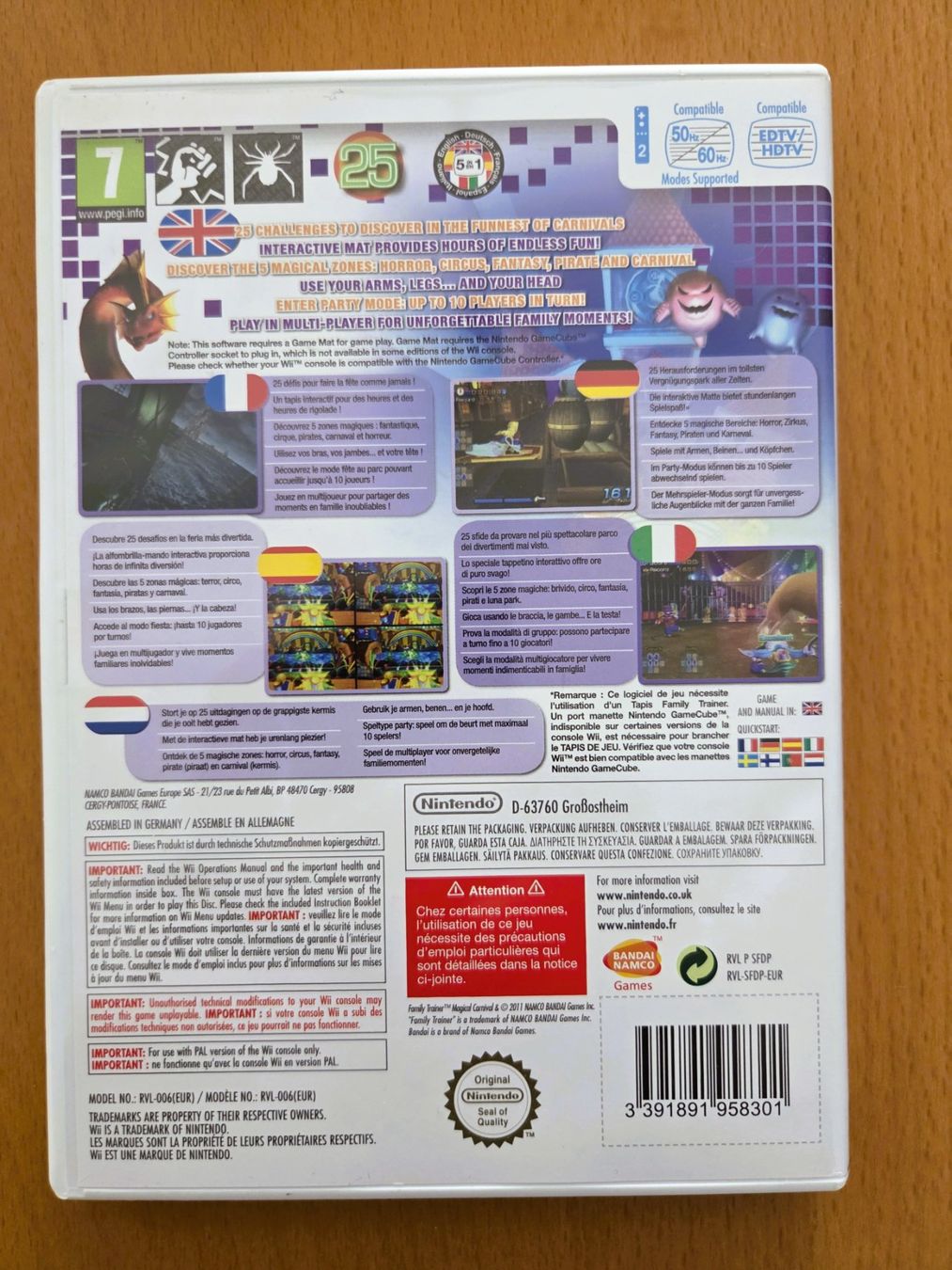Nintendo Giochi: Wii - MAGICAL CARNIVAL / NINTENDO – Usato da Brüttisellen venduto da Nighttrain 1