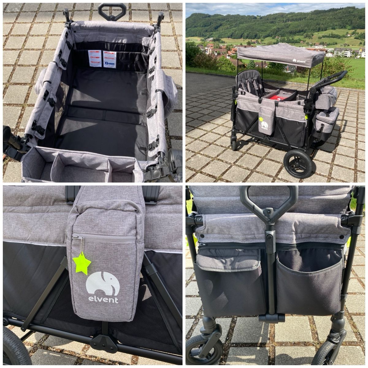 Carrozzine: Bollerwagen Elvent ComfortPlus 4 - super Zustand – Usato da Toffen venduto da Bari1988