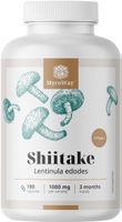Shiitake Extrakt 1000 mg – 180 Kapseln hochdosiert